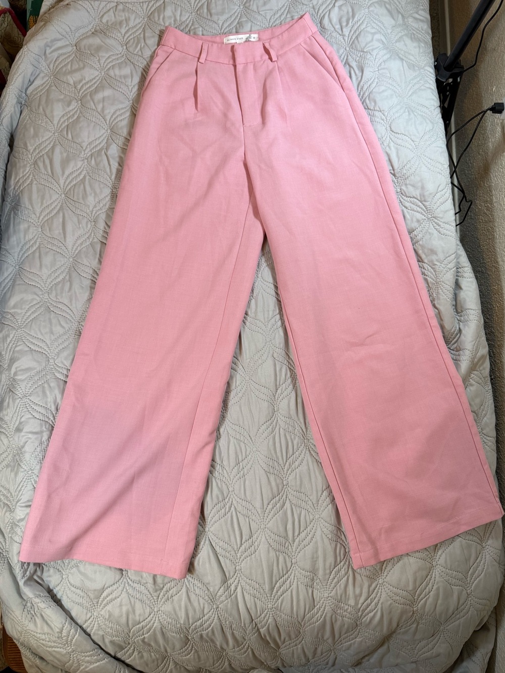 Altar’d State Pink‎ Wide Leg Trouser Pants XS
